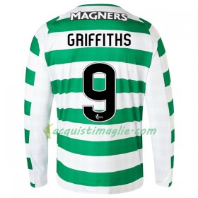 Divisa di Calcio Celtic Griffiths 9 Prima 2018/2019 Manica Lunga
